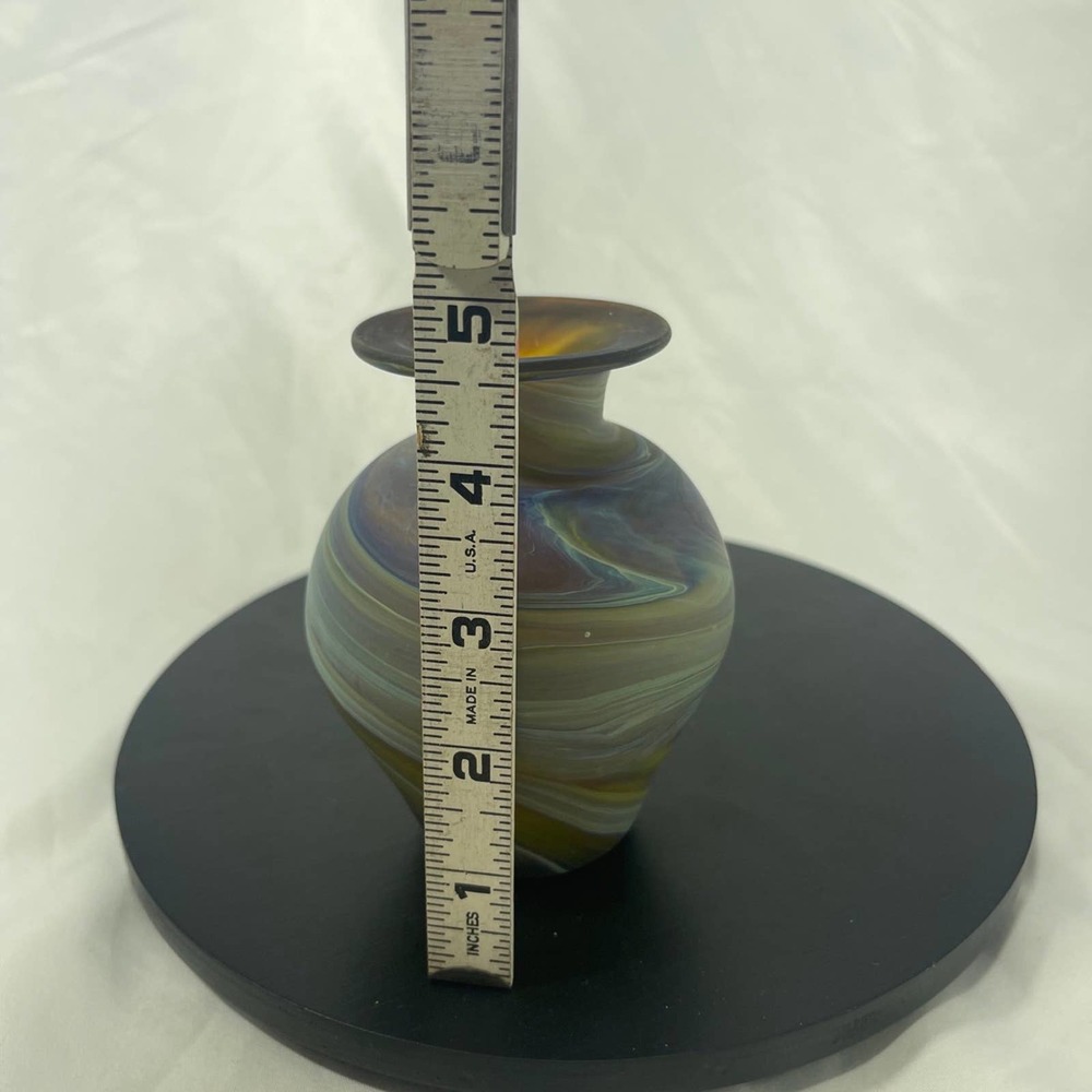 VTG Pheonitian  blown glass vase - Picture 10 of 10